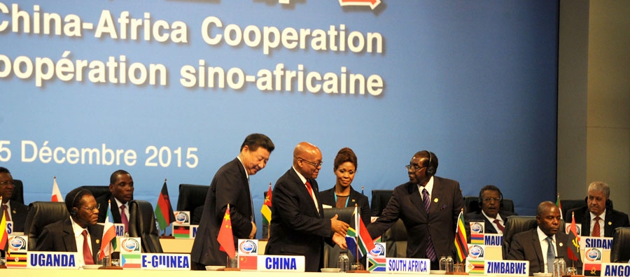 President Jacob Zuma at the Johannesburg Summit of the Forum on China-Africa Cooperation (FOCAC), 4 December 2015 Photo © GCIS/ Flickr